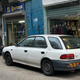The Impreza doesn’t look great. But look at that ratty Citroën ahead of it. That car can’t be more than five years old.